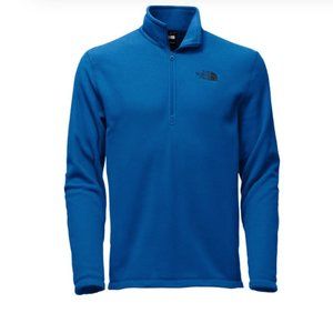 The North Face Textured Cap Rock 1/4 Zip -- Size Men's Small -- Color Blue